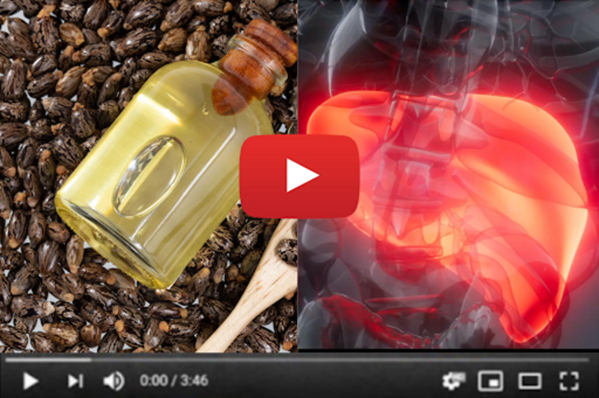 This strange castor oil trick unclogs your liver (do NOT drink it)